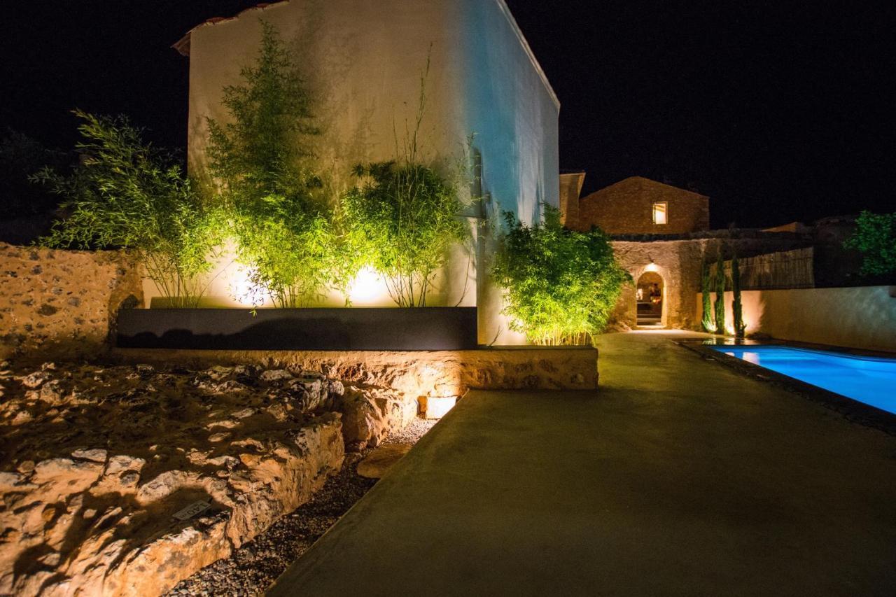 Almyrida Sands luxury stone villa Xirostérnion Extérieur photo